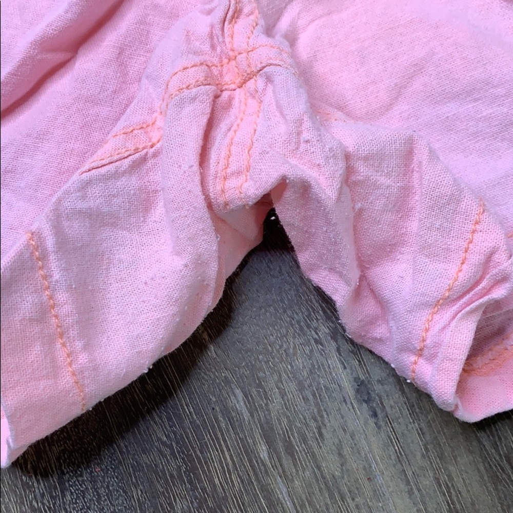 Linen Drawstring Cargo Shorts - Picture 4 of 7